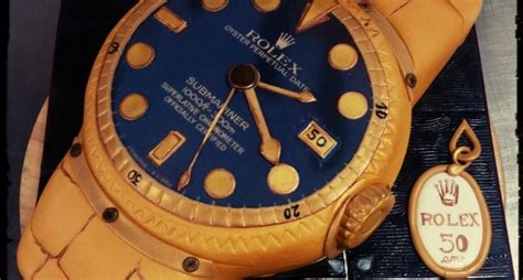 gateau rolex|L’heure du luxe : célébrez avec un gâteau de montre Rolex.